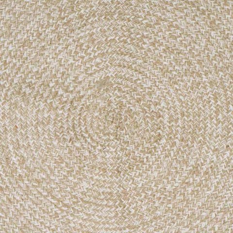 Dywany pokojowe Naturalne i białe 300 x 300 cm Juta