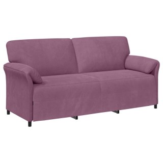VidaXL Sofa 3-osobowa Fioletowy 198 x 83 x 95 cm Welur