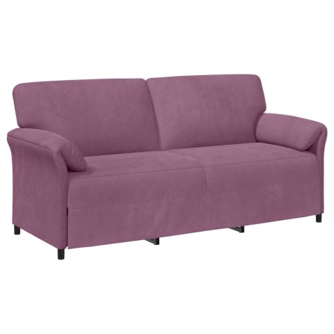 Sofa 3-osobowa Fioletowy 198 x 83 x 95 cm Welur