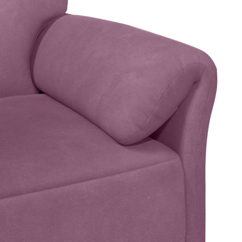 Sofa 3-osobowa Fioletowy 198 x 83 x 95 cm Welur
