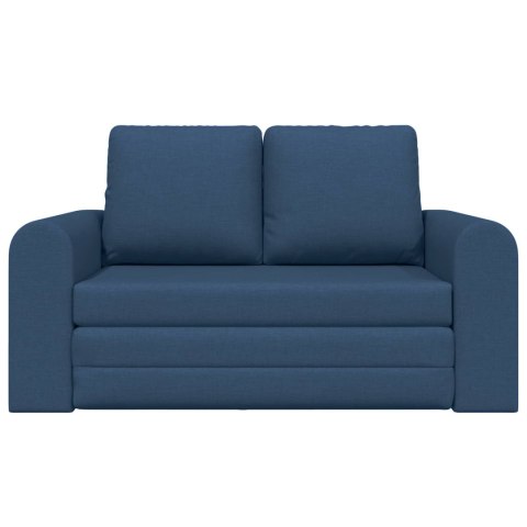 Sofa Bed 60cm Niebieski tkanina