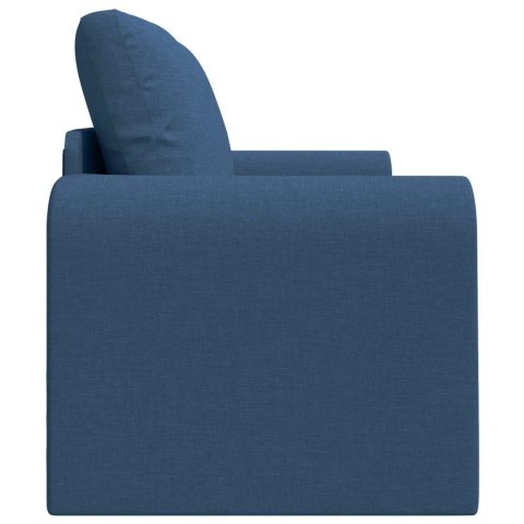 Sofa Bed 60cm Niebieski tkanina