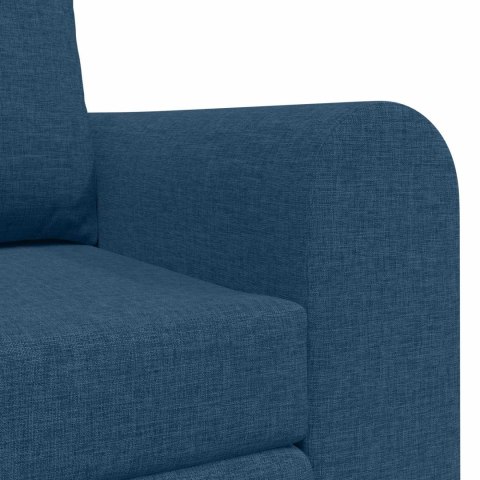Sofa Bed 60cm Niebieski tkanina