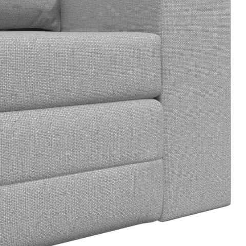 Sofa Bed Szary chmur 148 x 71 x 83 cm tkanina