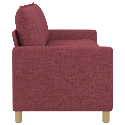 Sofa Czerwone wino 196 x 81 x 87,5 cm tkanina
