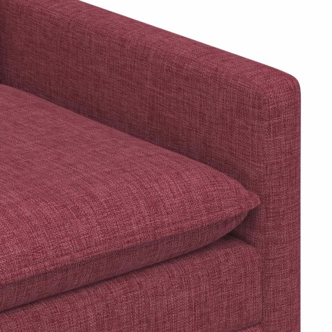 Sofa Czerwone wino 196 x 81 x 87,5 cm tkanina