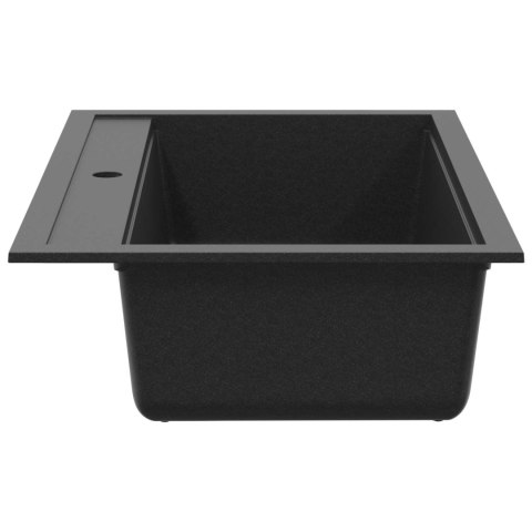 Zlew Czarny 795 x 505 mm Granit