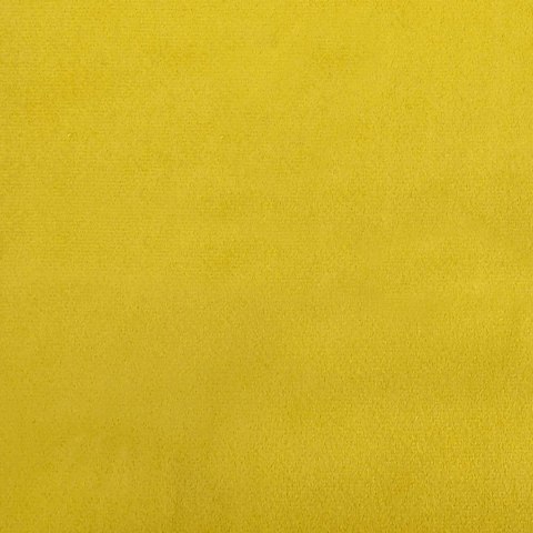 Sofa dwuosobowa Żółty 160 cm Aksamit