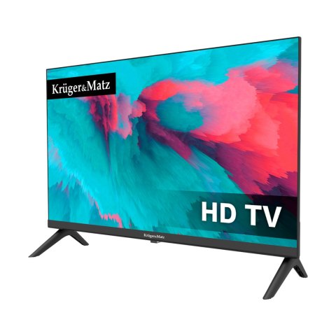 Telewizor Kruger&Matz 24" HD DVB-T2 H.265 HEVC 230/12V