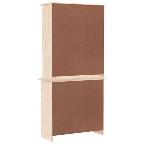 Kredens ALTA, 77x35x165 cm, lite drewno sosnowe