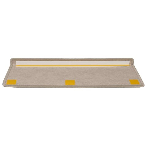 Maty na schody samoprzylepne sizal-look 30 szt. 65x21x4 cm