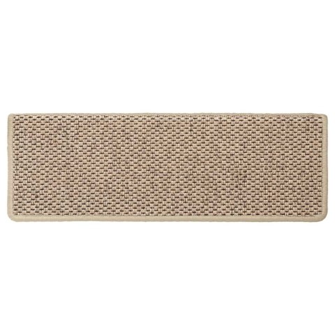 Maty na schody samoprzylepne sizal-look 30 szt. 65x21x4 cm