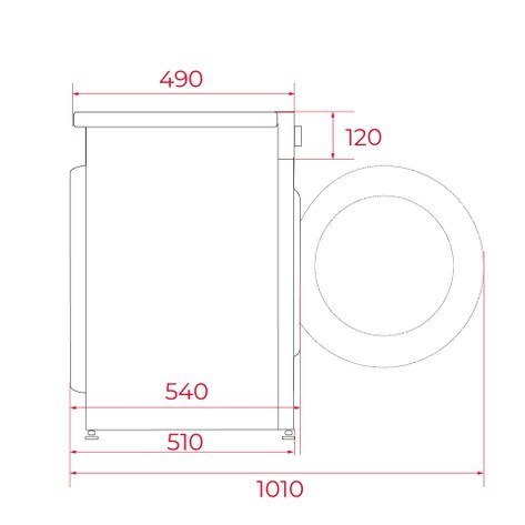 Pralka TEKA WM 20841 W PL