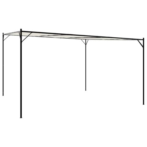 Altana, biała, 4x4 m, 180 g/m², tkanina i stal