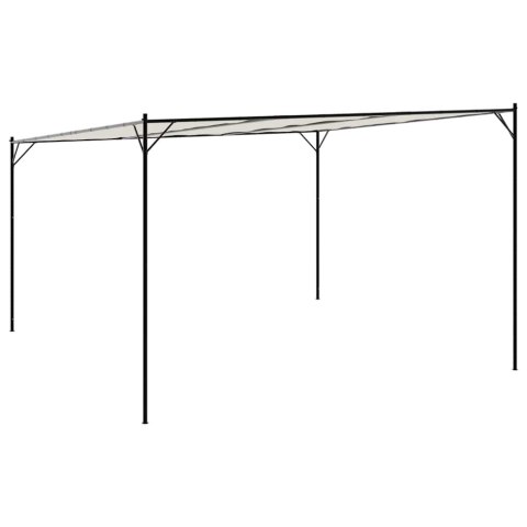 Altana, biała, 4x4 m, 180 g/m², tkanina i stal