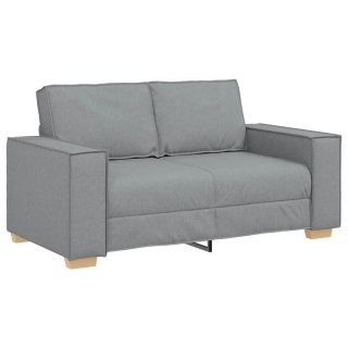 VidaXL Sofa 2-osobowa Jasnoszara 160x78x84 cm Tkanina