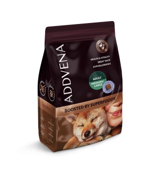 ADDVENA BOOSTED BY SUPERFOODS dorosłych psów 2,5kg