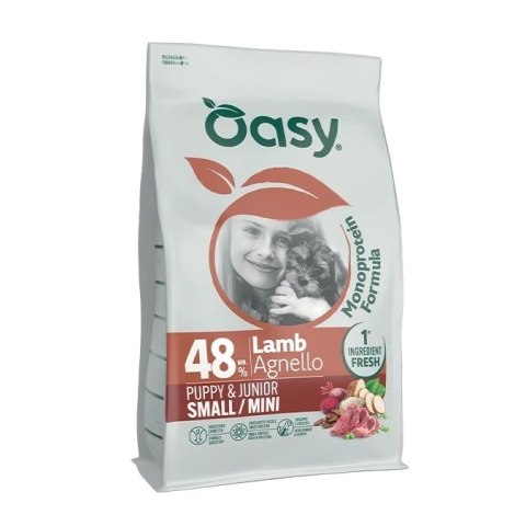 Oasy One Animal Protein Puppy Small/Mini Lamb 0,8kg
