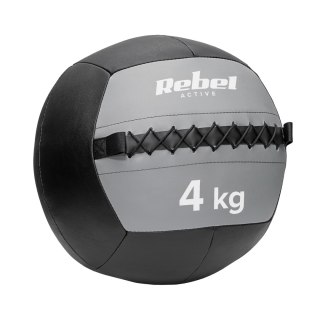 Piłka lekarska do ćwiczeń 4 kg REBEL ACTIVE