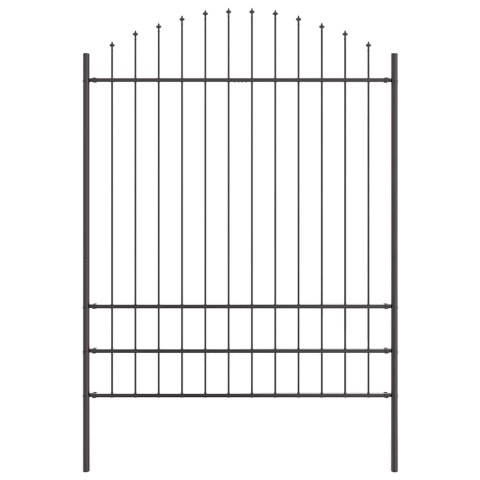 Ogrodzenie Ogrodowe 3 pcs Szary 170 x 225 cm