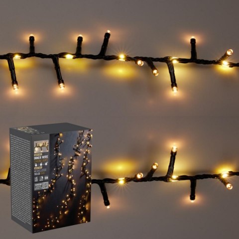 LAMPKI CHOINKOWE ŁAŃCUCH ŚWIETLNY 710 LED CIEPŁY BIAŁY