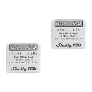 Licznik energii SHELLY EM Mini Gen4 2 sztuki