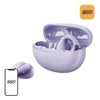 Słuchawki QCY Crossky Clip C30 (fioletowe)