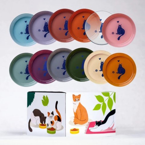 ANIMAL ISLAND indyk z tuńczykiem 12x85g+talerzyk