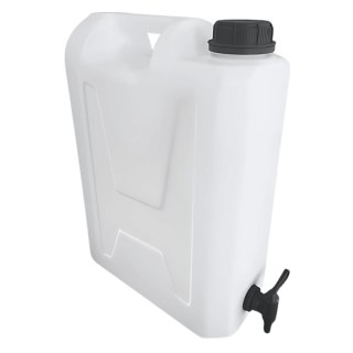 Kanister na wodę pitną z dolnym kranikiem, tworzywo HDPE, 12L