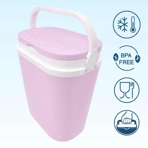 Lodówka GIOSTYLE 12L Jasnoróżowa Kamai