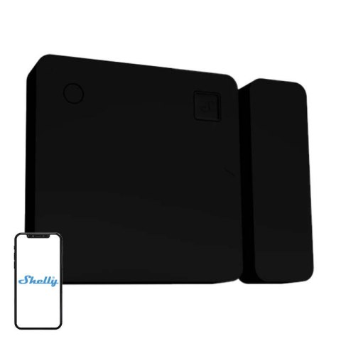 Czujnik drzwi/okien SHELLY BLU Bluetooth (czarny)