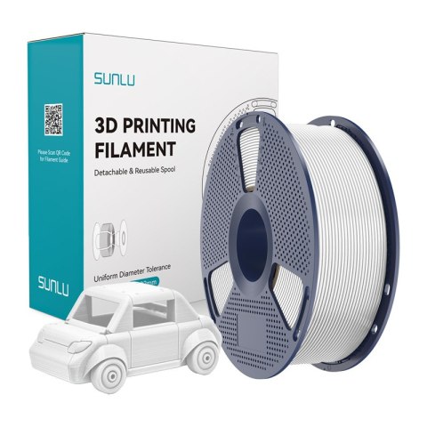 Filament SUNLU PETG 1.75mm 1kg (biały)