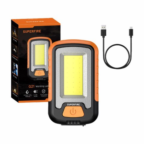 Latarka SUPERFIRE G21 650lm USB
