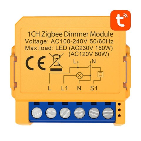 Przełącznik dopuszkowy AVATTO ZDMS16-1 Zigbee 3.0