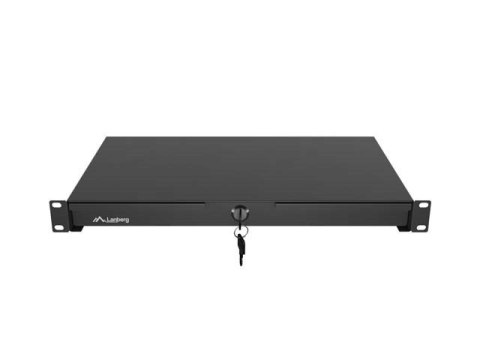 LANBERG SZUFLADA DO SZAF 19" 1U 270MM CZARNA