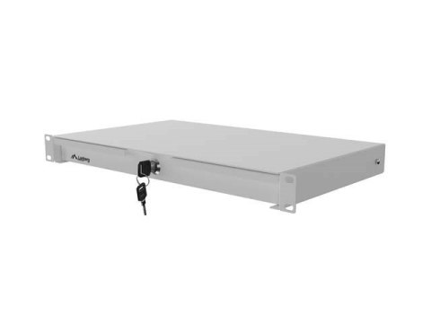 LANBERG SZUFLADA DO SZAF 19" 1U 270MM SZARA