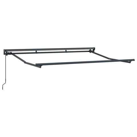 Rama manualnej markizy Z regulacją Antracyt 2,5 x 2 m Stal