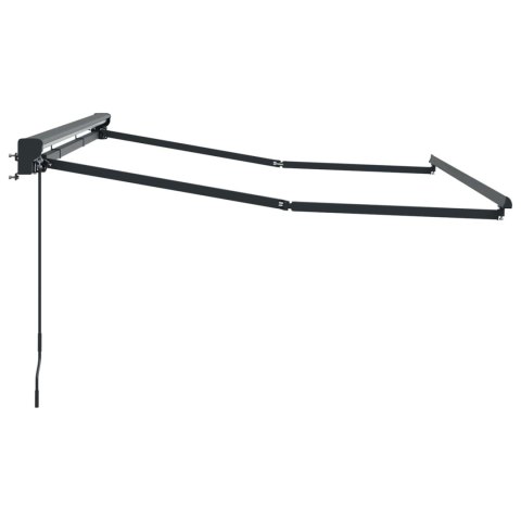 Rama manualnej markizy Z regulacją Antracyt 2,5 x 2 m Stal