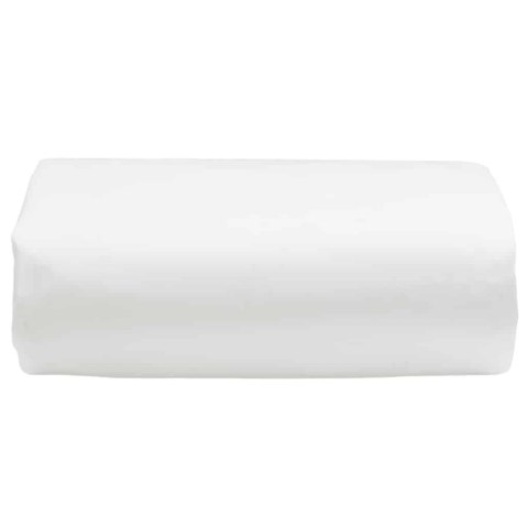 Plandeka, biała, 6x8 m, 650 g/m²