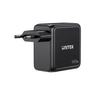 UNITEK ŁADOWARKA GAN Z WYŚWIETLACZEM 140W 3XUSB-C