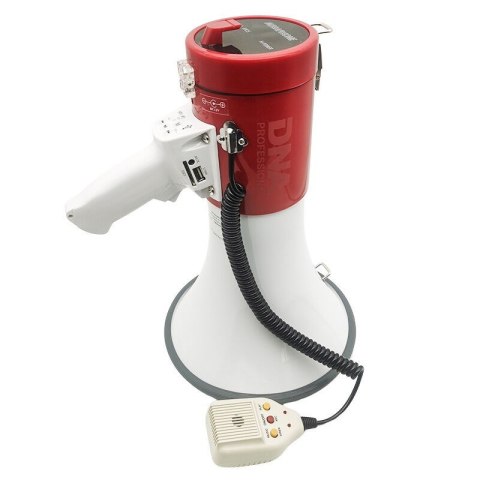 DNA MEGA2 - Megafon, wzmacniacz głosu syrena USB Bluetooth AUX micro SD (OUTLET)