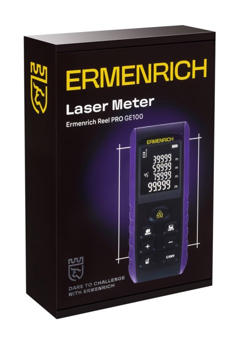 Miernik laserowy Ermenrich Reel PRO GE100