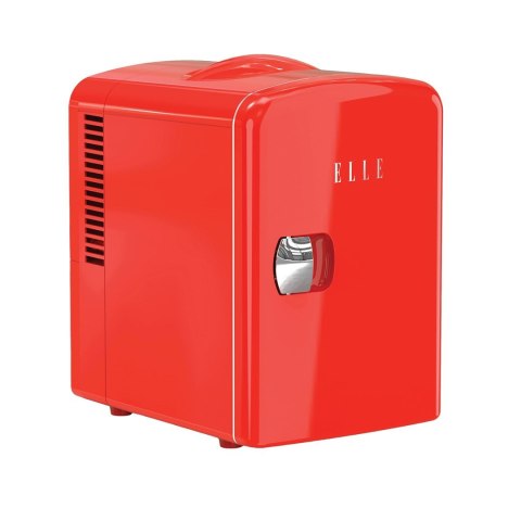 Mini lodówka ELLE Home ESDAF101RDEU 4L czerwona