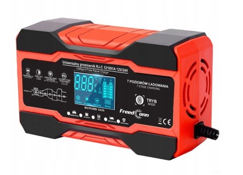 Prostownik akumulatorowy FreedConn RJ-C 121001A 12V, 10A /24V 5A (OUTLET)
