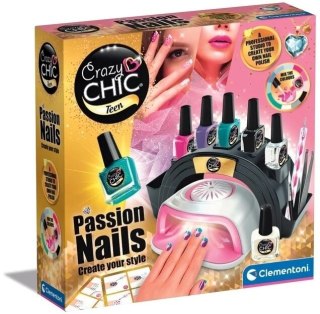 Zestaw Clementoni - Salon stylizacji paznokci Crazy Chic