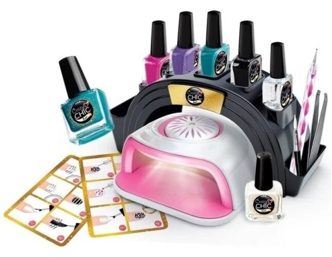 Zestaw Clementoni - Salon stylizacji paznokci Crazy Chic