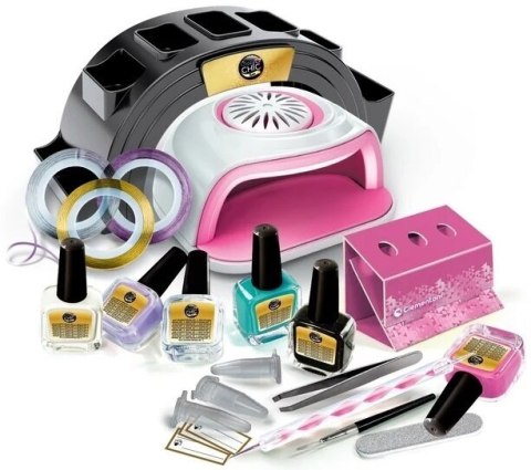 Zestaw Clementoni - Salon stylizacji paznokci Crazy Chic