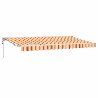 VidaXL Rama markizy Wielokolorowe 400 x 200 cm Poliester z powłoką PU