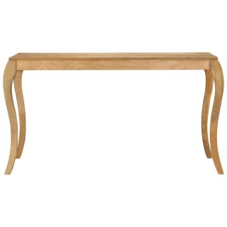 VidaXL Stół jadalniany z litego drewna mango, 135 x 75 x 76 cm