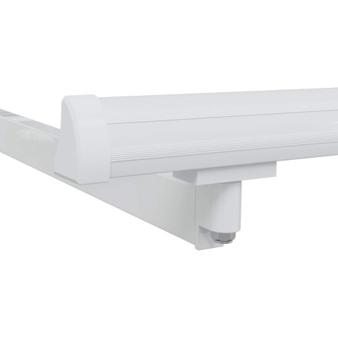 Rama manualnej markizy Z regulacją Biały 3 x 2,5 m Stal